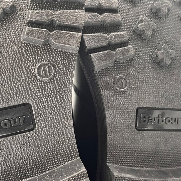 Barbour Patton Chelsea Boot Size 8 Black Leather Waterproof Ankle Boots - Picture 4 of 16